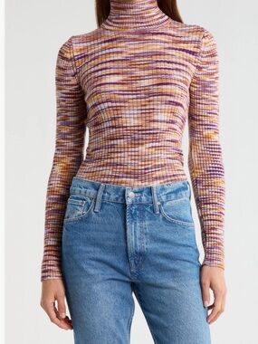 MOTHER The Street Collar Pulling Strings Sweater , size small, NWT
